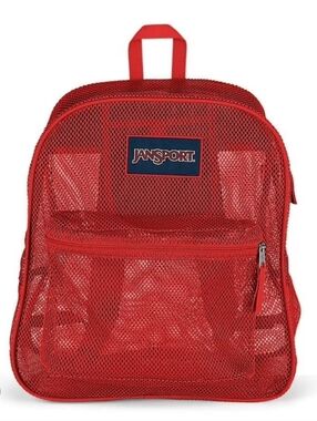 Jansport Eco Mesh Red Backpack
